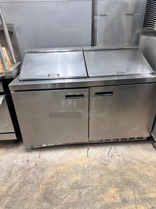 Delfield Commercial 72" Mega Top Sandwich Prep Table 115 Volt Tested and Working! - Image 6 of 9