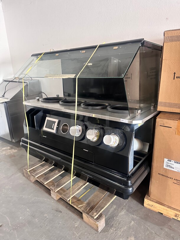 Hussmann 4 Warmer Soup Display 120/220 Volt 1 Phase Working - Image 6 of 7