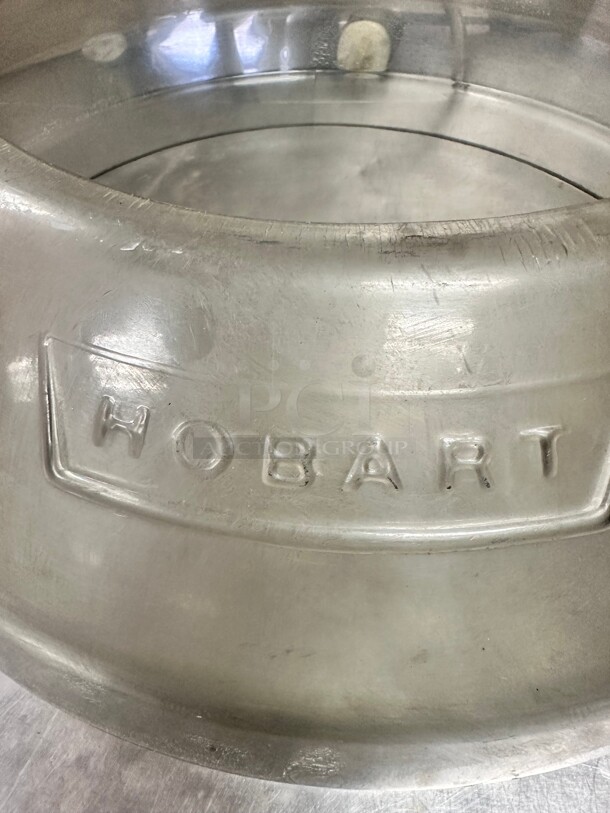 Hobart SPLASH-LEX060 Classic / Legacy Lexan Splash Cover for 60 Qt. Bowls - Image 4 of 8
