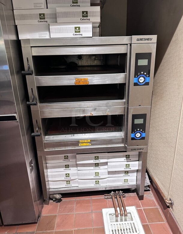 Late Model Bizerba EBO-68 European Triple Deck Pizza Oven, 220v/3ph Working - Image 2 of 8