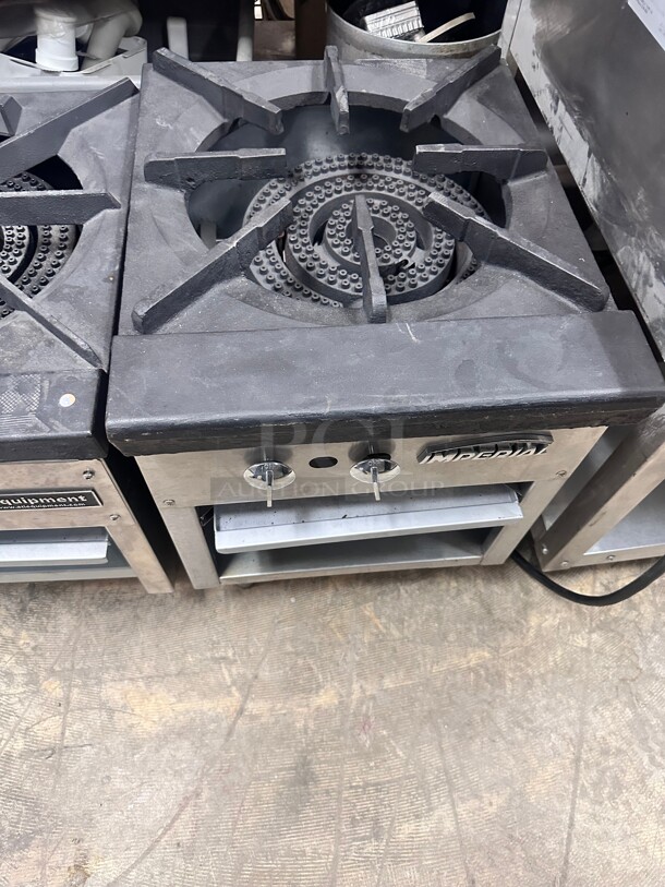 Fully Refurbished Imperial ISPA-18 Single Burner Stock Pot Range, Natural Gas Tested and Working - Image 5 of 6