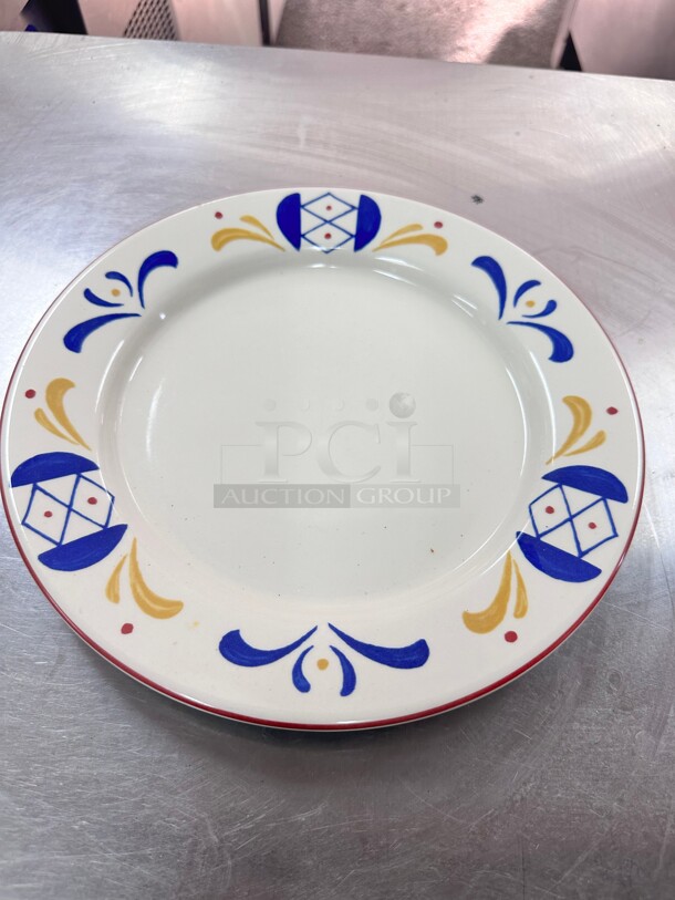 Tuxton 007 11" Round  Plate - Ceramic, American White - Image 5 of 7