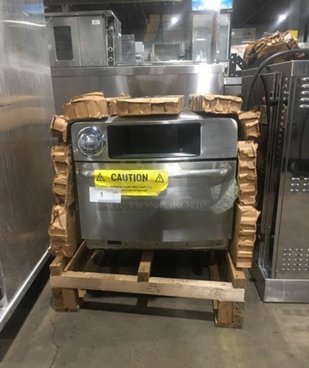 NEW! NEVER USED! ON THE CRATE! LATE MODEL! 2021 Turbo Chef Commercial Countertop Rapid Cook Oven! Model: ENCORE2 SN: ENC3TD81213 208/240V 60HZ 1 Phase - Image 1 of 8