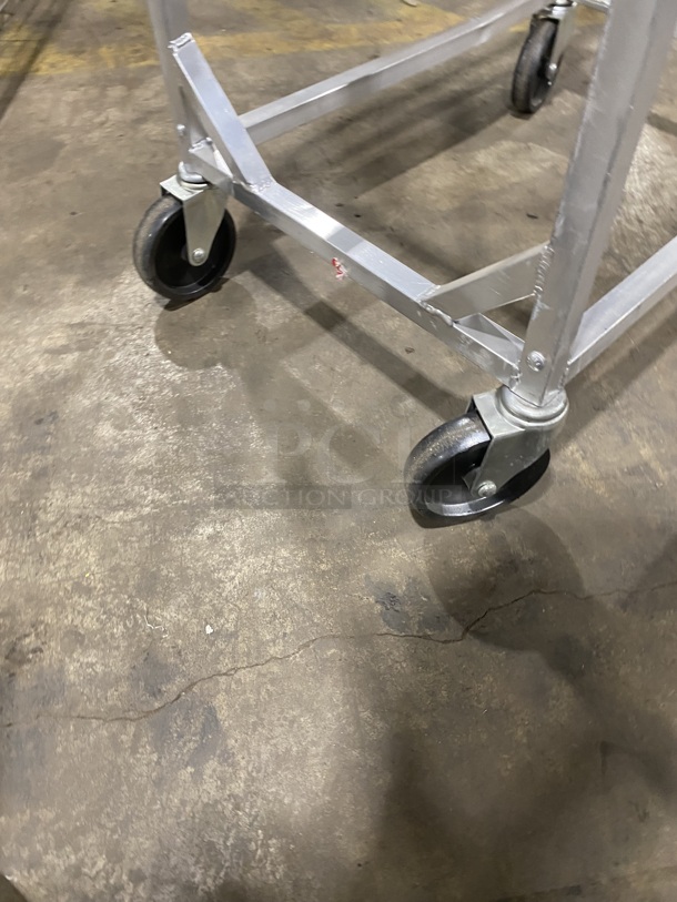 New! Scratch-N-Dent Never Used! Channel Bun Pan Rack! On Casters! - Image 5 of 5