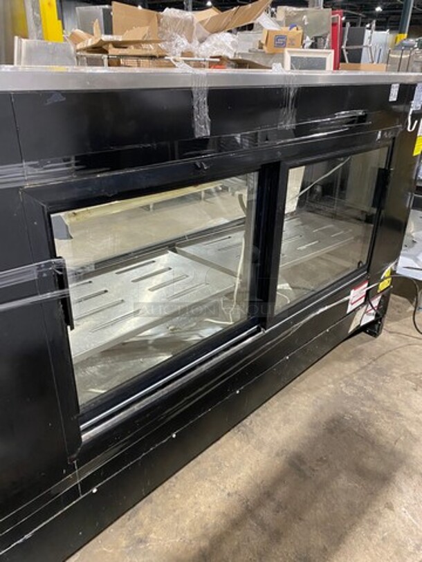 2012 Torrey Commercial Refrigerated Deli/Bakery Display Case Merchandiser! With Curved Front Glass! With Rear Access Doors! Stainless Steel Body! Model: TEM200NULH SN: C12000682 127V! Working When Removed! - Image 6 of 8