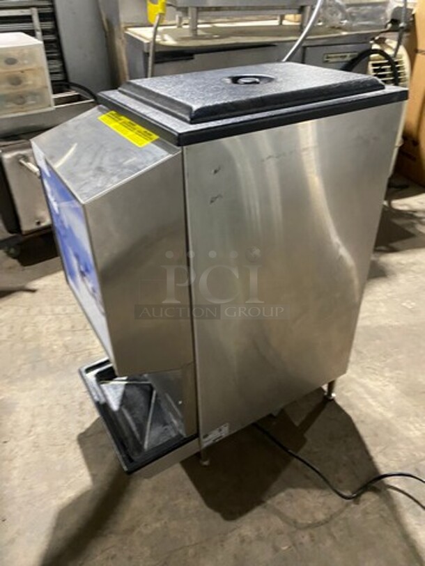 Manitowoc Commercial Countertop Ice Dispenser! All Stainless Steel! On Small Legs! Model: M90 SN: 610196452 115V 60HZ 1 Phase - Image 2 of 8