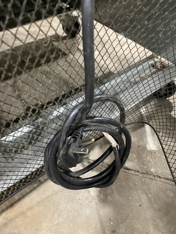  LATE MODEL! 2021 Bison All Stainless Stell Commercial  Double Door Reach In Cooler! On Commercial Casters! Working When Removed! MODEL: BRR-46 SN: BRR-4600321052900K8008 1PH! - Image 8 of 8