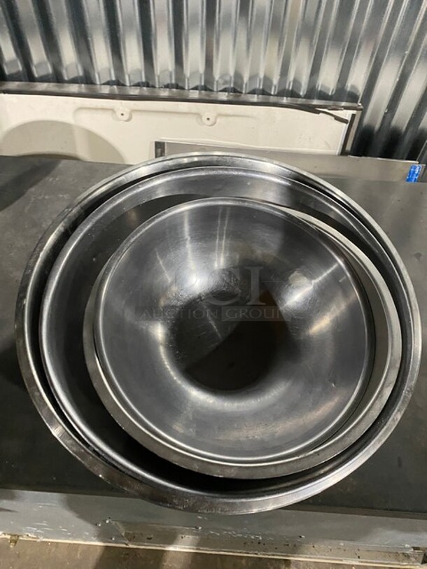 All One Money! Stainless Steel Mixing Bowls! - Image 3 of 5