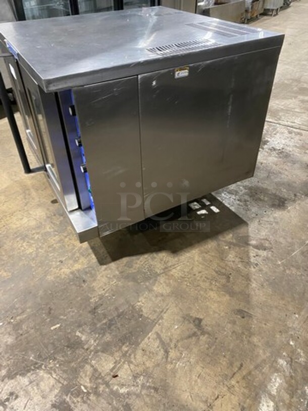 Bakers Pride Commercial Electric Powered Single Deck Convection Oven! With View Through Doors! Metal Oven Racks! All Stainless Steel! With Legs! Model: GDCO11G SN: 555361102003 208V 60HZ 1/3 Phase - Image 2 of 9