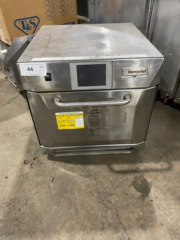 Merrychef Commercial Countertop Rapid Cook Oven! With Digital Touch Controls! With Oven Paddle! All Stainless Steel! Model: EIKONE4 SN: 1303213090094 208/240V - Image 1 of 8