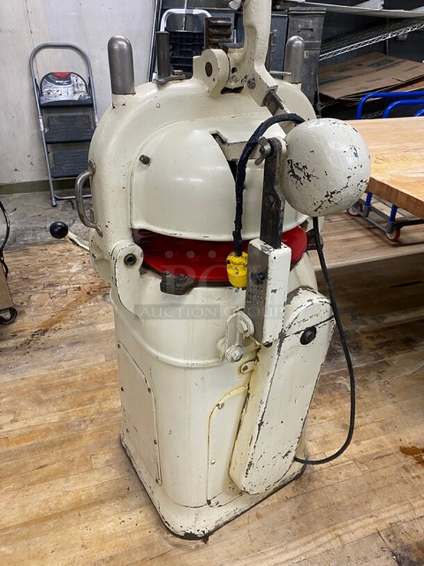 Sweet! Fortuna Commercial Floor Style Semi-Automatic Dough Divider! With Rounding Plate! Working When Removed! - Image 2 of 7