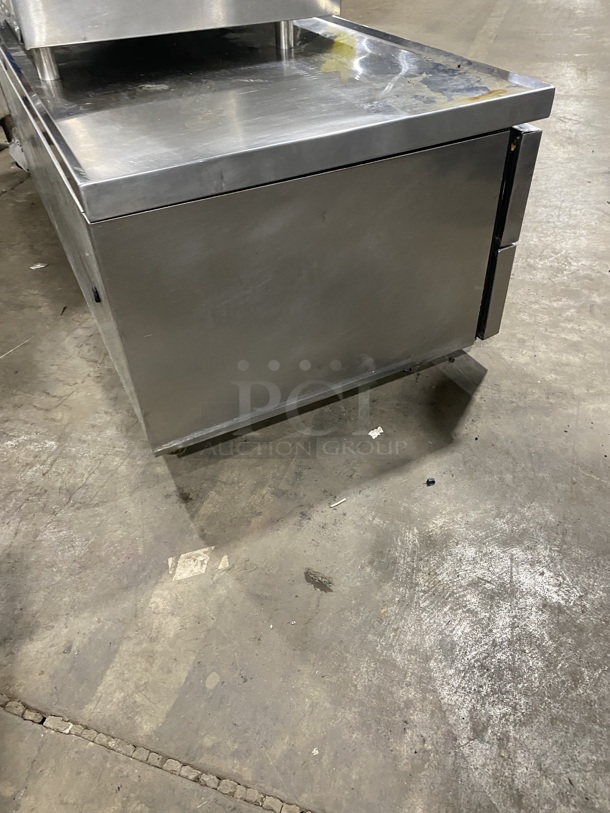 True All Stainless Steel Commercial Refrigerated 4 Drawer Chef Base! On Casters! MODEL TRCB-72 Serial 8769111 115V/60Hz/1 Phase  - Image 3 of 7