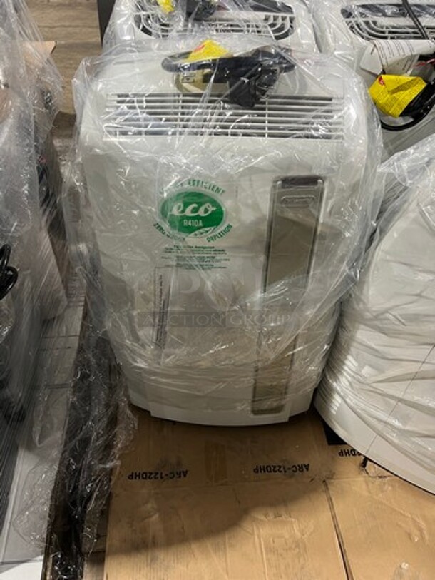 NEW! OUT OF THE BOX! SCRATCH-N-DENT! DeLonghi Portable Air Conditioner Unit! 400 Square Feet Room Capacity! Model: PACAN130HPE 115V - Image 1 of 6