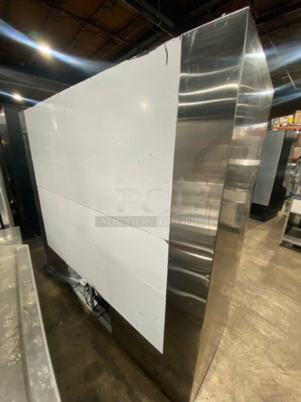 2015 Cool Tech Commercial 3 Door Reach In Cooler! All Stainless Steel! On Casters! MISSING INTERIOR FAN! Model: CMPH84RIF SN: W50415 120V 60HZ 1 Phase - Image 3 of 7