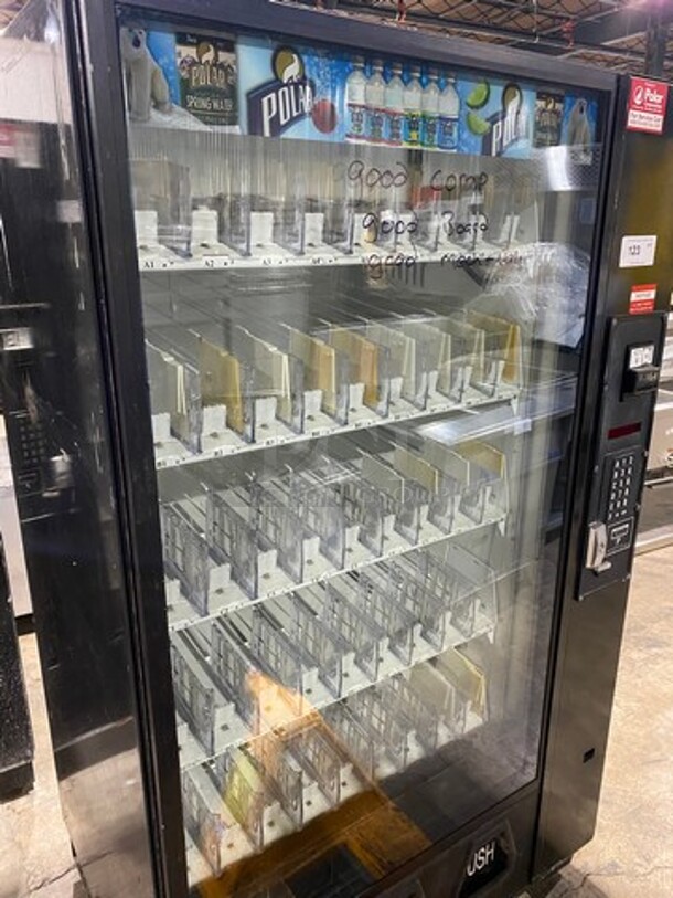 Dixie Narco Commercial Drink Vending Machine! With Bill And Coin Acceptor! Model: DN2054 SN: 4568 120V 60HZ 1 Phase - Image 5 of 11