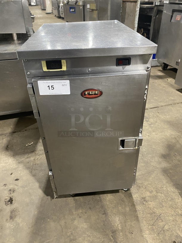 FWE Undercounter Insulated Mobile Heated Cabinet w/ (8) Pan Capacity! Model HLC-8-CHP Serial 123289801 120v - Image 1 of 8