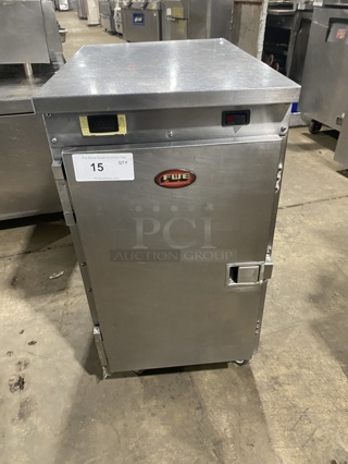 FWE Undercounter Insulated Mobile Heated Cabinet w/ (8) Pan Capacity! Model HLC-8-CHP Serial 123289801 120v