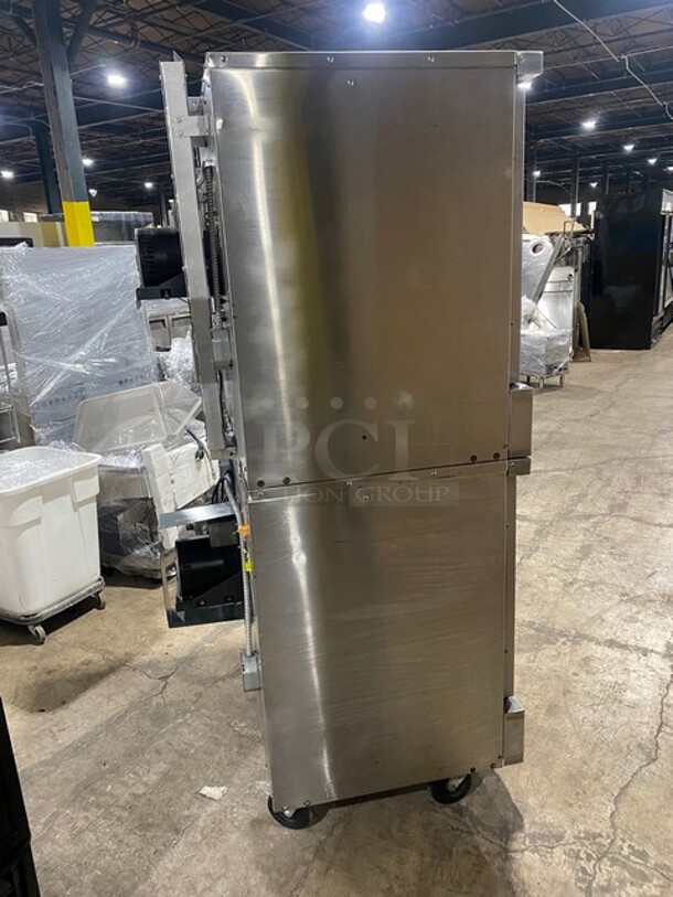 American Range Commercial Natural Gas Powered Double Deck Convection Oven! With Solid Doors! All Stainless Steel! On Casters! 2x Your Bid Makes One Unit! Model: MSD2 SN: 150708080 - Image 3 of 11