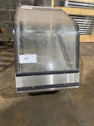 Structural Concepts Commercial Countertop Refrigerated Display Cabinet! Stainless Steel Body! Model: DD17R SN: M52816HZ073635 120V 60HZ 1 Phase
