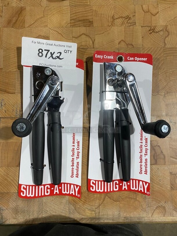 NEW! Easy Crank Can Openers! 2x Your Bid!! - Image 1 of 5