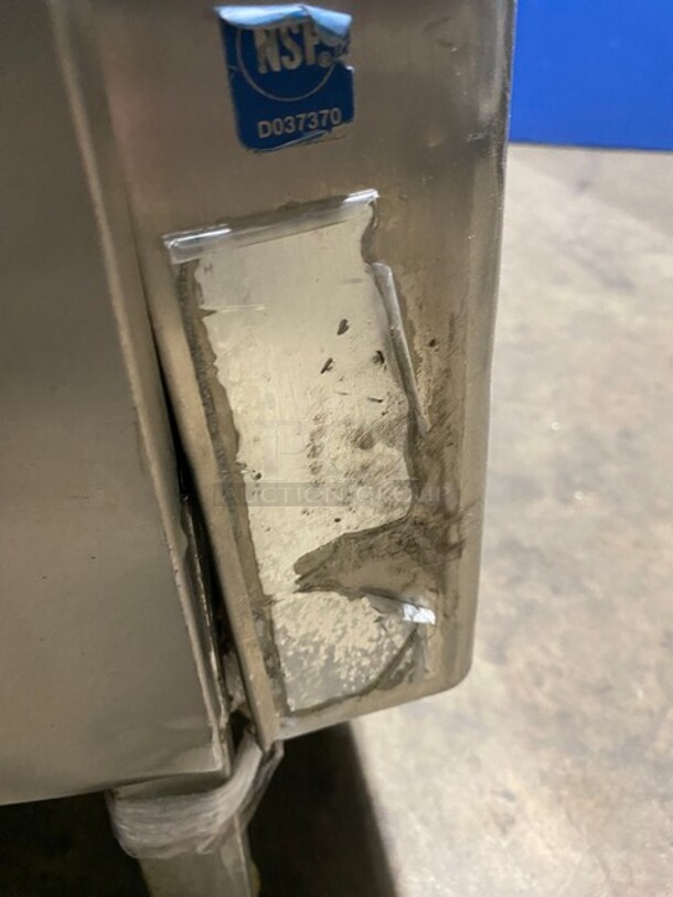 Rational All Stainless Steel Commercial Natural Gas Powered Combi Convection Oven! With View Through Door! With Digital Touch Controls! On Legs! - Image 7 of 8