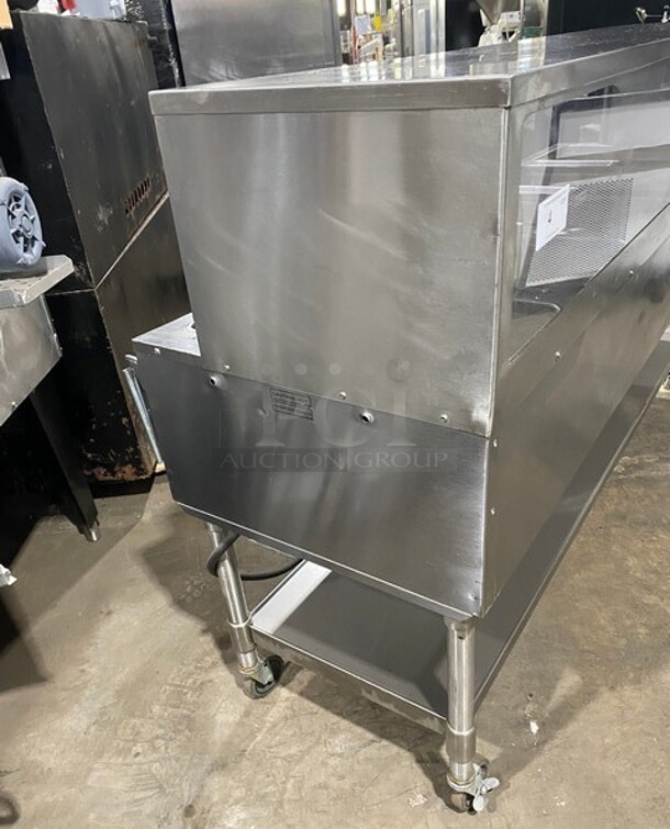 Eagle Commercial Electric Powered 5 Well Steam Table! With Storage Space Underneath! All Stainless Steel! On Casters! Model: YSPHT5 SN: 2008990234 208V 60HZ 1 Phase - Image 2 of 9