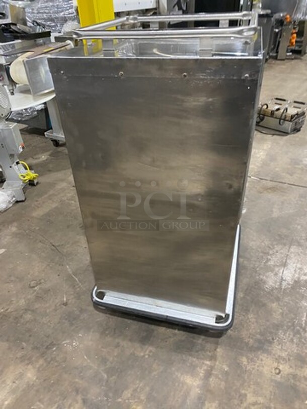 2013 Jones Zylon Commercial Single Door Dry Food Transport Cart! All Stainless Steel! On Casters! Model: ETCUA7 SN: 133831202 - Image 3 of 7