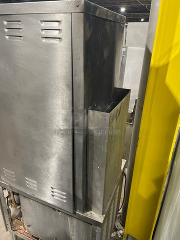 Market Forge Natural Gas Powered Dual Cabinet Convection Steamer! Model ST10! All Stainless Steel! On Legs!  - Image 3 of 10