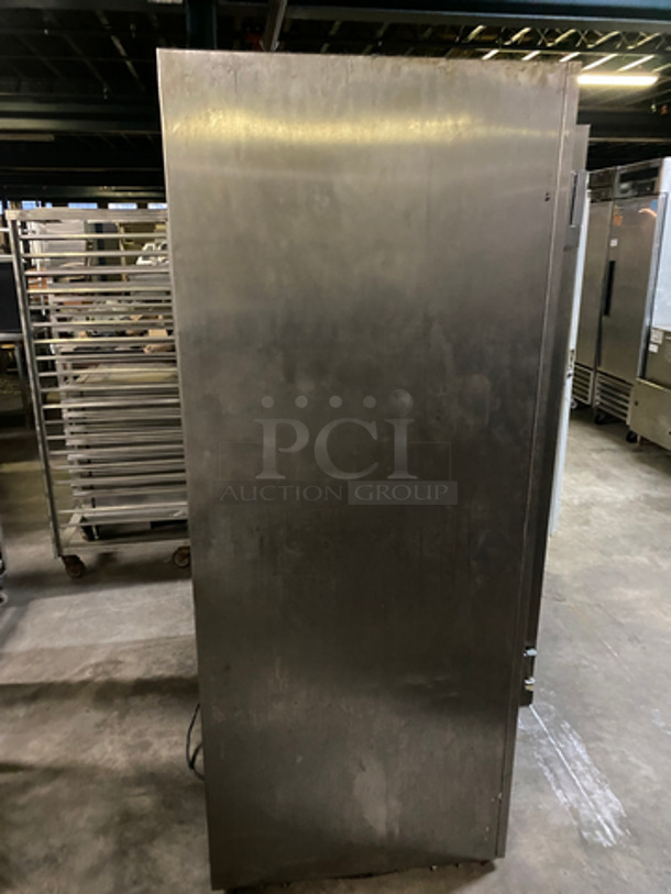 Leader Commercial 2 Door Refrigerator! With Poly Coated Racks! All Stainless Steel! Floor Style! Model: LS48RS/C SN: PT061466e 115V 60HZ 1 Phase - Image 4 of 9