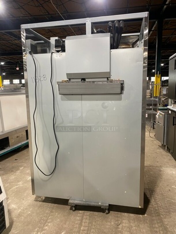 Turbo Air Commercial 2 Door Reach In Freezer! With Poly Coated Racks! Solid Stainless Steel! Model: M3F472 SN: K9F41A4002 115V - Image 3 of 11
