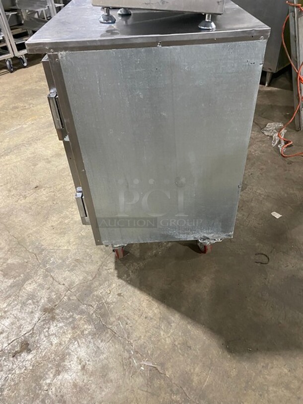 Leader Commercial 3 Door Under The Counter Lowboy/Work Top Cooler! All Stainless Steel! Model: LB72 SN: PY11C2538! 115V 1 Phase! On Casters! - Image 2 of 8
