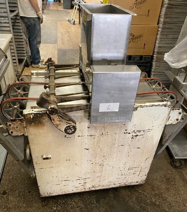 WOW! Magna Mixer Commercial Heavy-Duty Cookie Depositor! All Stainless Steel! On Casters! 15 Assorted Dyes! Working When Removed! Model: HANDY SN:40269 115V 1PH - Image 1 of 7