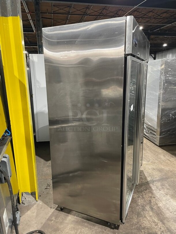 Hoshizaki Commercial 2 Door Reach In Freezer! With View Through Doors! All Stainless Steel! With Built In Pan Rack! Model CR2BFGY Serial E50251C! 115V 1Phase! - Image 5 of 12