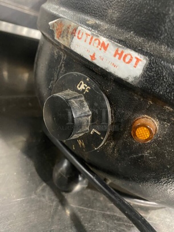 Glenray Commercial Countertop Food Warmer Soup Kettle! SN: 006643 120V - Image 4 of 6