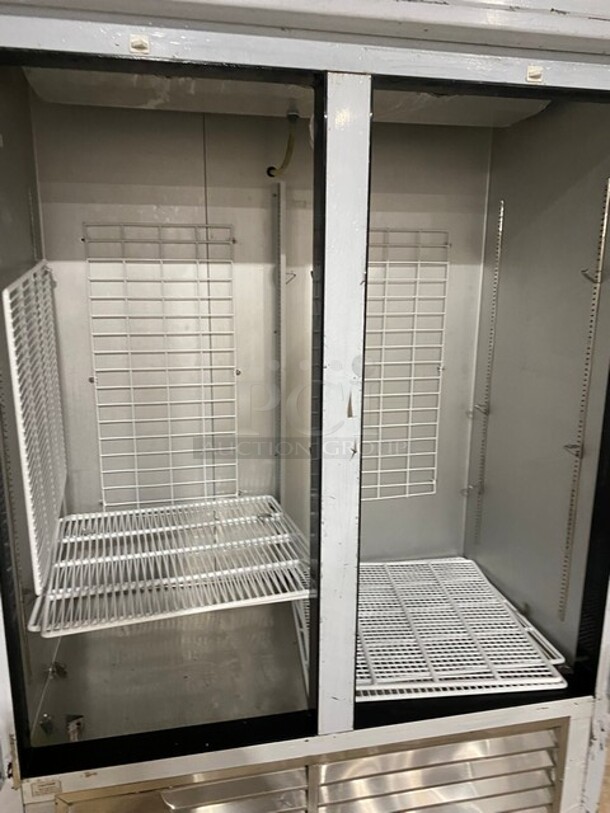Leader Commercial 2 Door Reach In Refrigerator! With Poly Coated Racks!  - Image 5 of 7