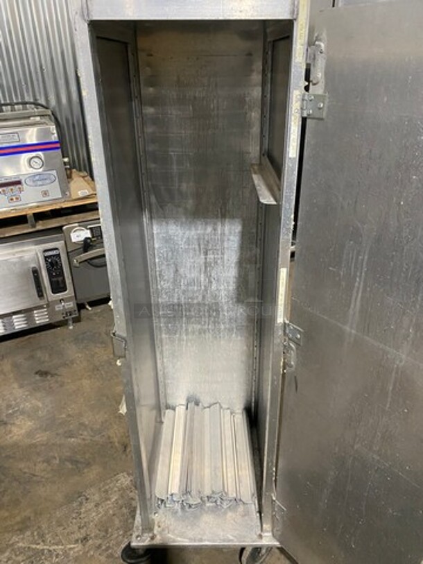 Lockwood Commercial Single Door Enclosed Pan Rack! Solid Stainless Steel! On Casters! Model: CA60RR25C - Image 5 of 7