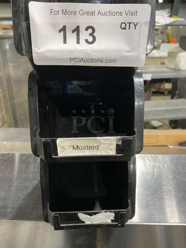 Black Poly Condiment Holder! - Image 5 of 6