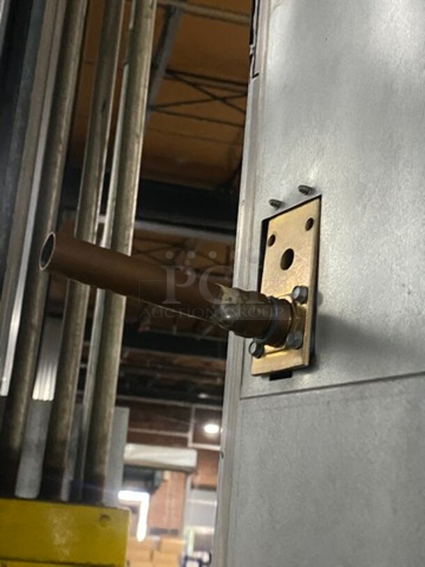 Scotsman Commercial Ice Maker Machine! On Follet Commercial Ice Bin! All Stainless Steel Body! On Legs! Model: C1448SA32E SN: 17061320012199 208/230V 60HZ 1 Phase, Model: DEV1475SG60 SN: E2491535013 - Image 9 of 11