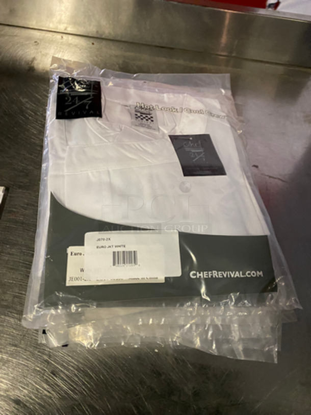 Chef Revival White Chefs Jacket! 8x Your Bid! - Image 4 of 4
