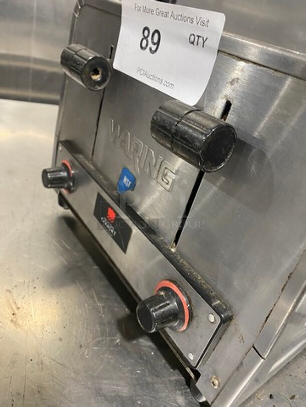 Waring Commercial Countertop Heavy Duty 4 Slot Toaster! Model: WCT800  120V - Image 7 of 8