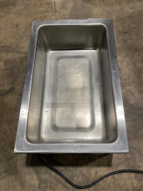 APW Wyott Commercial Countertop Single Well Food Warmer! All Stainless Steel! Model: W3V SN: 0106D05531 120 60HZ 1 Phase - Image 5 of 8