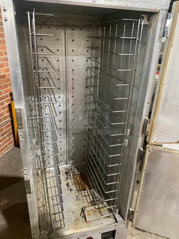 Metro Commercial Split Door Heated Holding Cabinet! Stainless Steel! On Casters! Model: C199 120V - Image 6 of 9