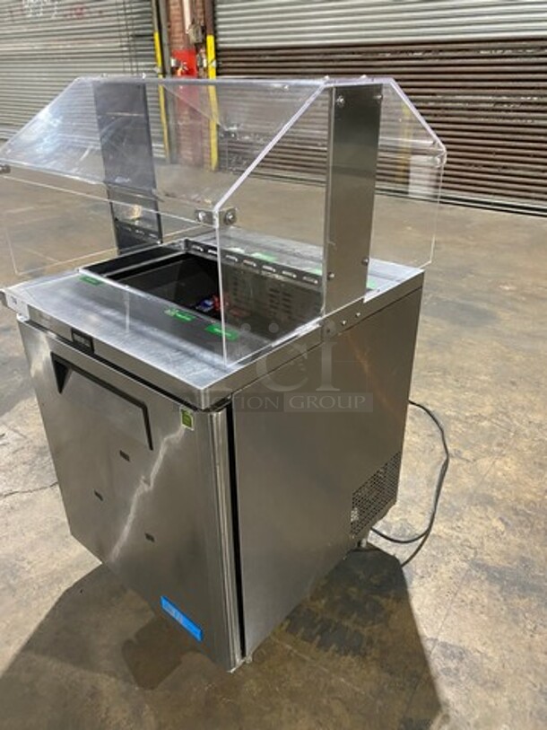 Turbo Air Commercial Single Door Reach In Freezer! All Stainless Steel! On Legs! Model: M3F241 SN: KMS29B2069 115V 60HZ 1 Phase - Image 2 of 10