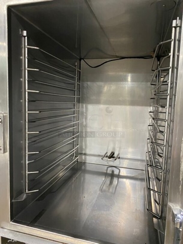 NIce! 2018 LATE MODEL! ALTO-SHAAM 3 In 1 Cooking Center- Smoker/Cook-N-Hold/Food Warmer Holding Cabinet! On Commercial Casters! MODEL 1000-SK Serial 2377537-000 208-240V/60Hz/1 Phase - Image 7 of 10