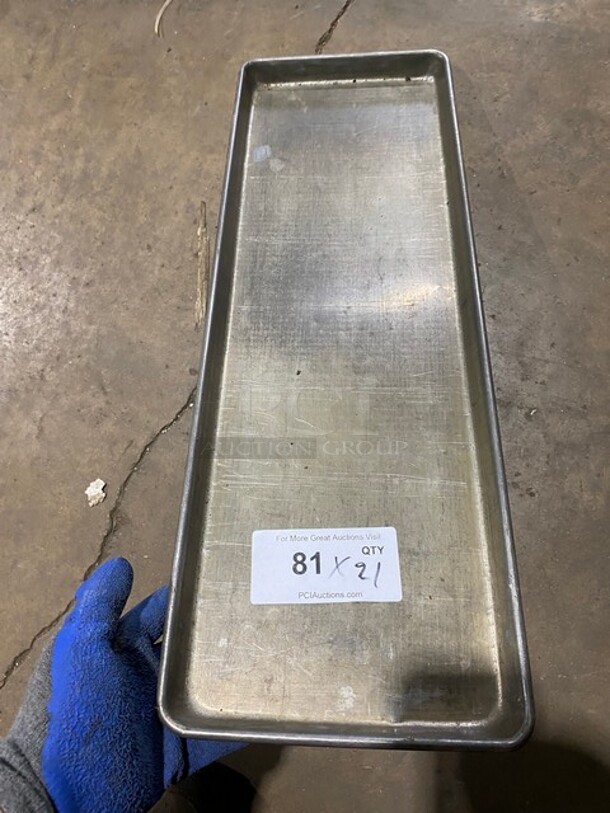 All Stainless Steel Pastries Sheet Pans! 21x Your Bid! - Image 2 of 4