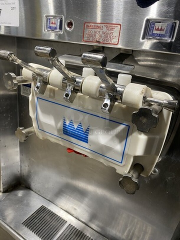 Taylor 3 Handle Ice Cream Machine! Model 339-33 Serial H4041608! 208/230V 3 Phase! On Casters!  - Image 6 of 9