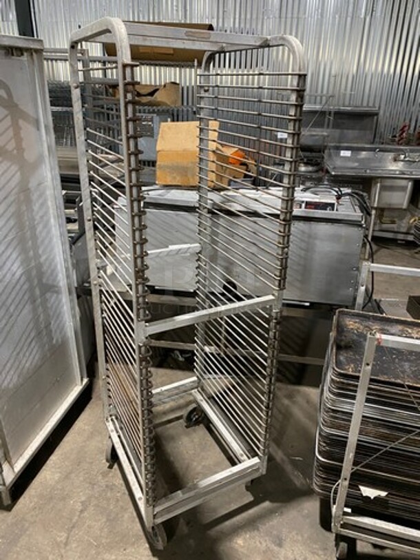 Metal Commercial Pan Transport Rack! On Casters! - Image 3 of 6