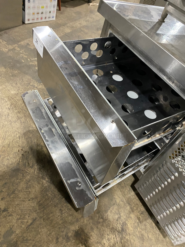 Continental Commercial Refrigerated 2 Drawer Chef Base! All Stainless Steel! On Casters! - Image 5 of 8