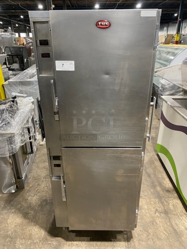 FWE Electric Powered Food Warming Cabinet! All Stainless Steel! On Casters! Model: TS182677CHP SN: 123313001 120V - Image 1 of 11