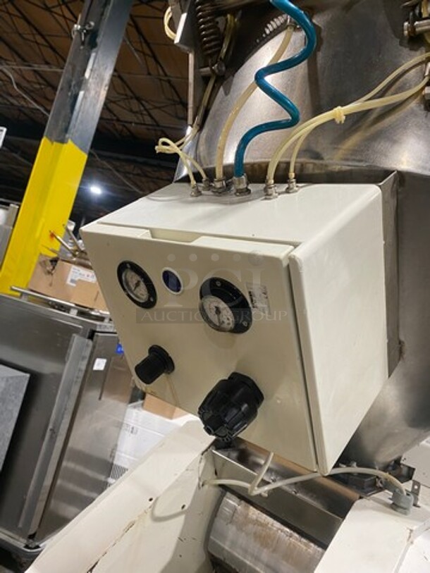Commercial Floor Style Tortilla Machine! With Stainless Steel Top Hopper! On Casters! - Image 5 of 8